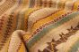 Indian Cambridge 3'8" x 5'8" Flat-Weave Wool Kilim 