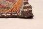 Turkish Konya 6'4" x 10'5" Flat-Weave Wool Tapestry Kilim 