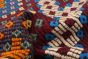 Turkish Konya 5'8" x 9'11" Flat-Weave Wool Tapestry Kilim 