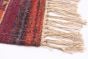 Indian Color Play 9'0" x 12'0" Flat-Weave Cotton Kilim 