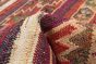 Indian Color Play 8'0" x 10'0" Flat-Weave Cotton Kilim 