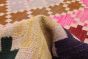 Turkish Bold and Colorful 6'7" x 9'6" Flat-Weave Wool Kilim 