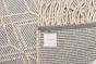 Indian Marrakech 4'11" x 8'3" Flat-Weave Wool Kilim 