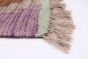 Turkish Bold and Colorful 6'7" x 9'9" Flat-Weave Wool Kilim 