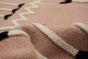 Indian Marrakech 5'2" x 7'6" Flat-Weave Wool Kilim 