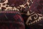 Afghan Tajik Caucasian 6'9" x 9'7" Hand-knotted Wool Rug 