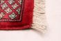 Pakistani Finest Peshawar Bokhara 2'7" x 8'2" Hand-knotted Wool Rug 