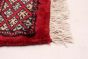 Pakistani Finest Peshawar Bokhara 2'7" x 8'4" Hand-knotted Wool Rug 