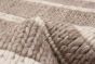 Indian Sienna 4'11" x 8'1" Braided weave Wool Rug 