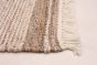 Indian Marrakech 5'3" x 8'2" Flat-Weave Wool Kilim 