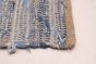 Indian Sienna 5'1" x 7'10" Braided weave Cotton Rug 