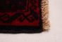 Afghan Teimani 4'5" x 9'3" Hand-knotted Wool Rug 
