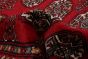 Pakistani Finest Peshawar Bokhara 2'6" x 16'2" Hand-knotted Wool Rug 
