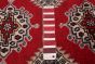 Pakistani Finest Peshawar Bokhara 2'6" x 11'3" Hand-knotted Wool Rug 