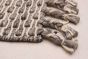 Indian Sienna 3'6" x 8'0" Braid weave Wool Rug 