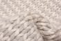 Indian Sienna 2'2" x 11'10" Braid weave Wool Rug 