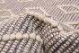 Indian Sienna 6'1" x 8'9" Braid weave Wool Rug 