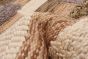 Indian Sienna 5'8" x 7'11" Braid weave Wool Rug 