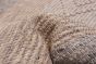Indian Sienna 6'2" x 9'1" Braid weave Wool Rug 