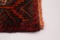 Afghan Teimani 3'5" x 8'10" Hand-knotted Wool Rug 