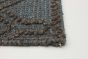 Indian Sienna 5'1" x 7'3" Braid weave Wool Rug 