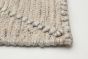 Indian Sienna 5'5" x 7'3" Braid weave Wool Rug 