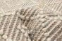 Indian Sienna 4'11" x 7'10" Braid weave Wool Rug 
