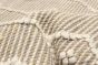 Indian Sienna 5'2" x 7'1" Braid weave Wool Rug 