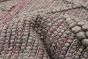 Indian Sienna 5'2" x 8'0" Braid weave Wool Rug 