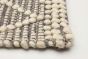 Indian Sienna 5'2" x 7'10" Braid weave Wool Rug 