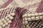 Indian Sienna 5'2" x 8'2" Braid weave Wool Rug 