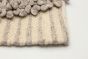 Indian Sienna 5'2" x 7'9" Braid weave Wool Rug 