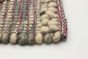 Indian Sienna 5'2" x 7'11" Braid weave Wool Rug 