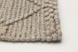 Indian Sienna 5'0" x 7'11" Braid weave Wool Rug 