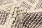Indian Sienna 4'11" x 8'2" Braid weave Wool Rug 