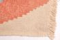 Kilim vif et coloré 4'3" x 6'6" en laine