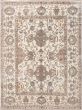 Traditional Ivory Area rug 9x12 Indian Hand-knotted 222708