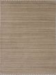 Contemporary  Solid Ivory Area rug 4x6 Indian Hand-knotted 279646