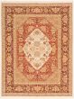 Bordered  Traditional Red Area rug 6x9 Chinese Flat-Weave 284984