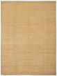 Bordered  Traditional Ivory Area rug 9x12 Afghan Hand-knotted 287389