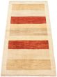 Casual  Transitional Ivory Area rug Unique Afghan Hand-knotted 301379