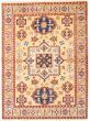 Bordered  Traditional Yellow Area rug 9x12 Indian Hand-knotted 310218