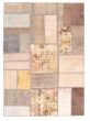 Bohemian  Transitional Ivory Area rug 4x6 Turkish Hand-knotted 321518