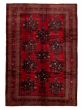 Bordered  Tribal  Area rug 6x9 Afghan Hand-knotted 326674