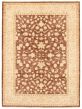 Bordered  Traditional Brown Area rug 5x8 Pakistani Hand-knotted 337175