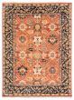 Bordered  Traditional Red Area rug 9x12 Indian Hand-knotted 361955