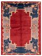 Traditional  Transitional Red Area rug 5x8 Pakistani Hand-knotted 375590