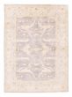 Bordered  Traditional Grey Area rug 9x12 Indian Hand-knotted 377561