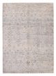 Transitional Grey Area rug 9x12 Indian Hand-knotted 378891