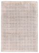Transitional Grey Area rug 9x12 Indian Hand-knotted 386626